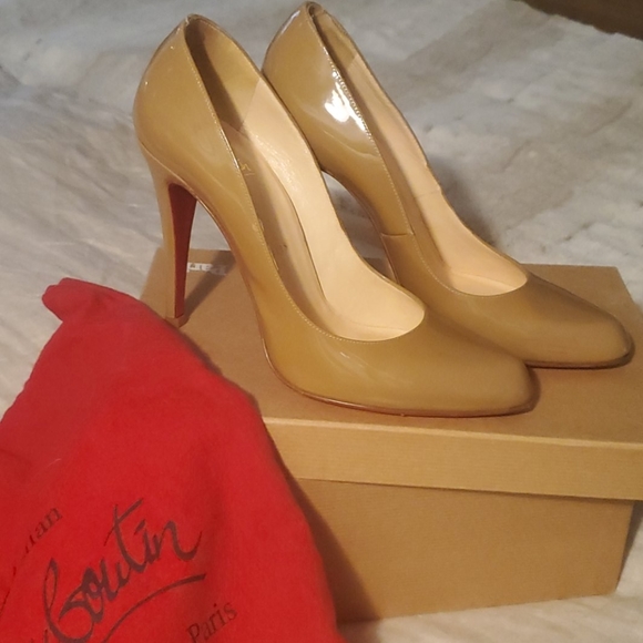 Christian Louboutin Shoes - Louboutin Decolette 100 Patent Calf